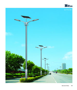 城市道路太阳能路灯 